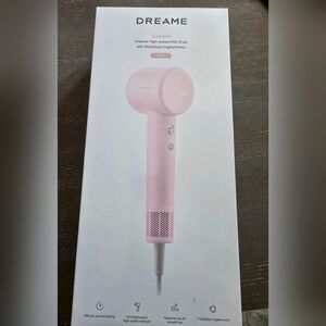 Dreame Gleam Pink Hair Dryer New in Box